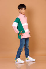 Colour Block Jacket