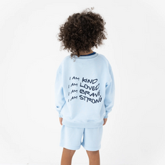 Blue Sweatshirt - Manifesting Collection