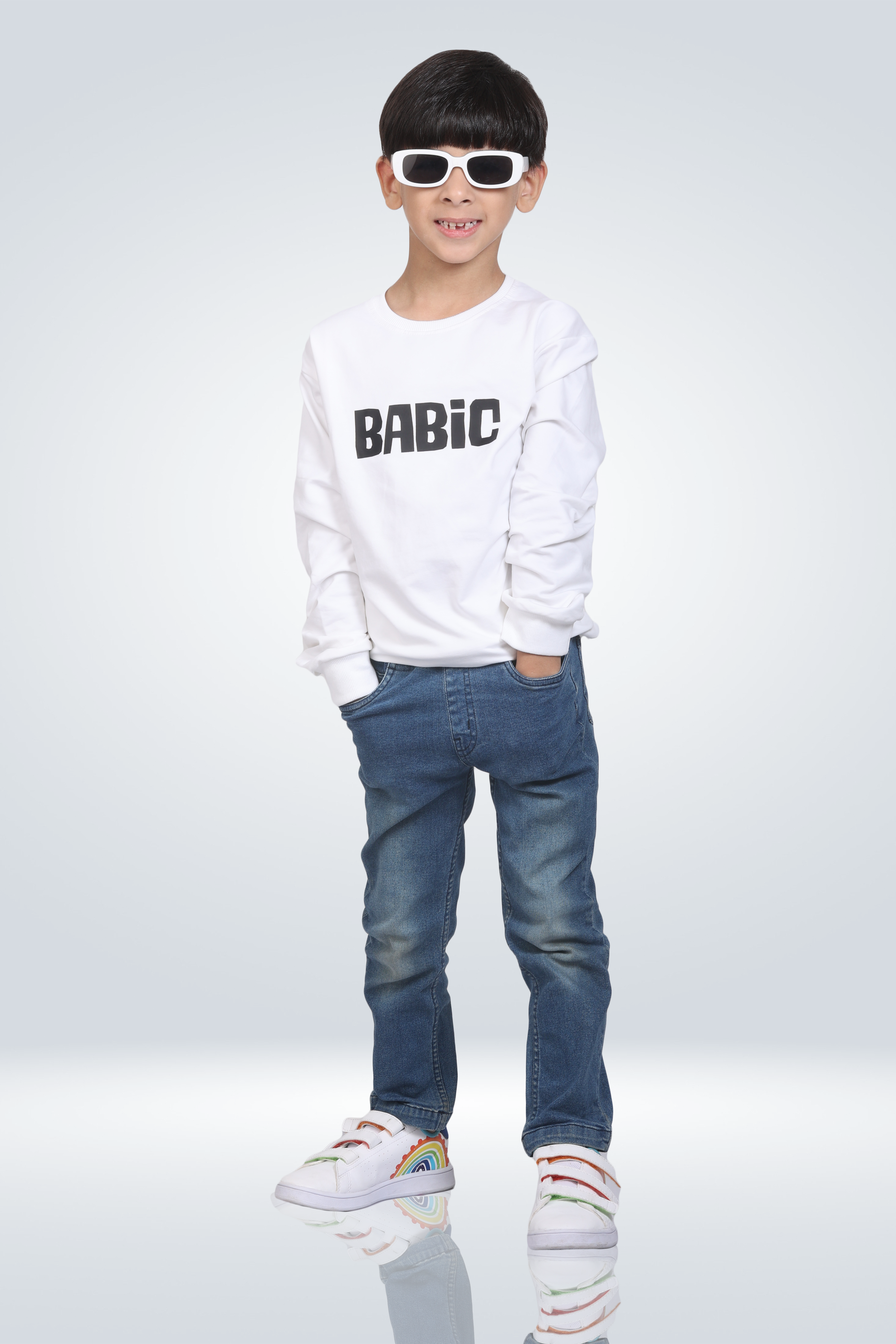 Graphic Sweatshirt - Streetwear -  Babic Logo Boys