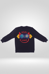 Graphic Sweatshirt - Streetwear -  Black