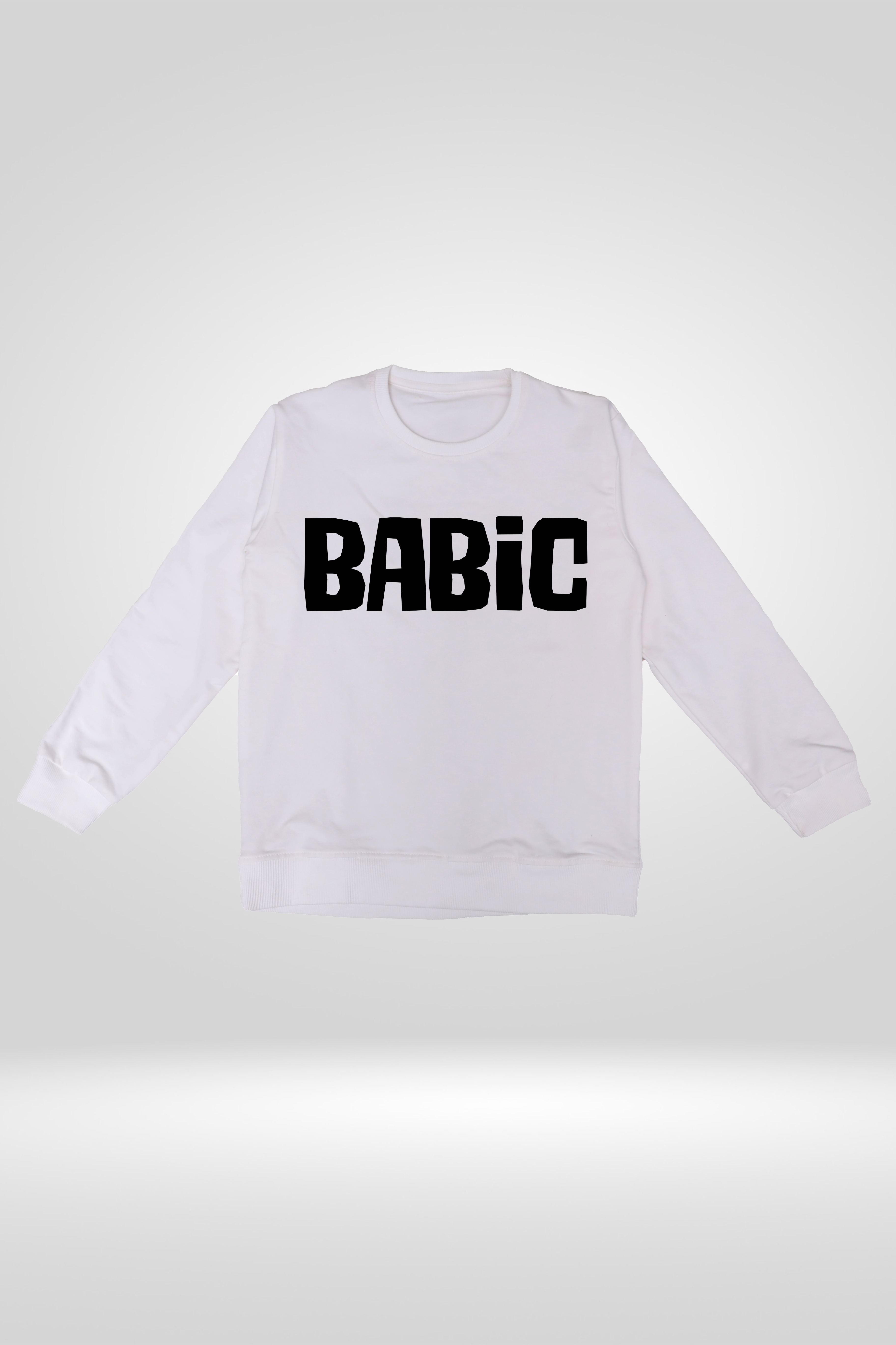 Graphic Sweatshirt - Streetwear -  Babic Logo Boys